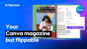 How to Turn Your Canva Magazine into an Interactive Flipbook | Flipsnack.com