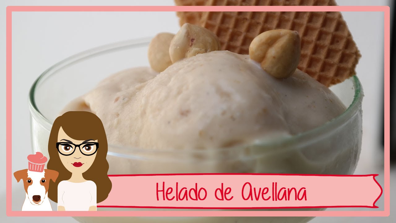 Helado de Avellanas Sin Heladera / Receta Paso a Paso