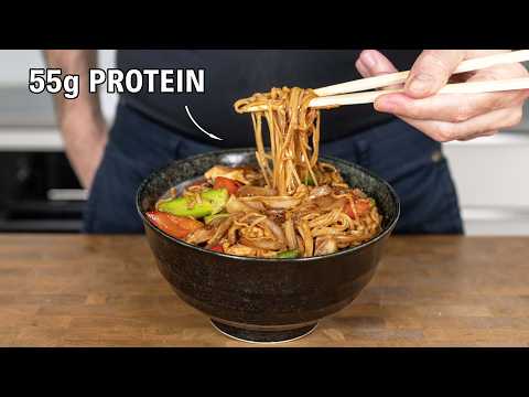 This Chinese Noodle Dish Has 55g Of Protein Chow Mein