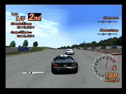 Gran Turismo 2 Race On License Track