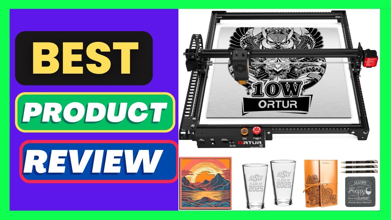 Ortur Laser Master 2 Pro S2 10000mW Laser Engraver, High Precision Laser Engra