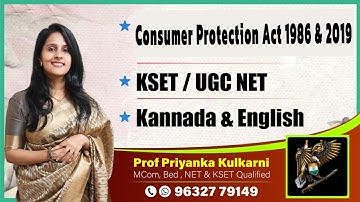 Consumer Act 1986 & 2019 Comparison Business Environment |KSET UGC NET | Kannada English Explanation