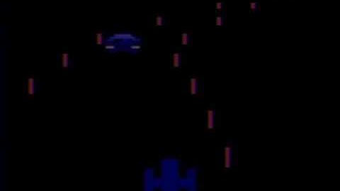Night Driver Gameplay (Atari 2600)