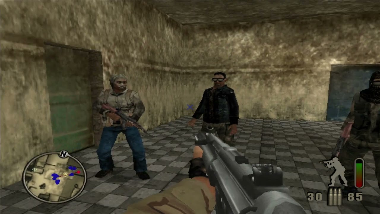 Delta Force Black Hawk Down PCSX2 Mission 16 (Ending)
