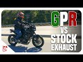 2018 Yamaha MT-09 with GPR EXHAUST vs Stock | Fly By and REV!!