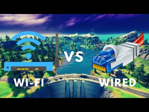 Wireless (Wi-Fi) vs Wired (Ethernet) Connection (Speed Tests AND Fortnite Gameplay Comparison)