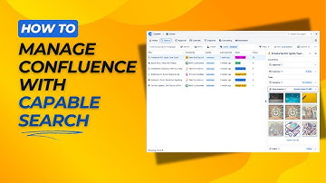 Searching Confluence with Capable Search | Filters, Sorting & Smart Side Panel
