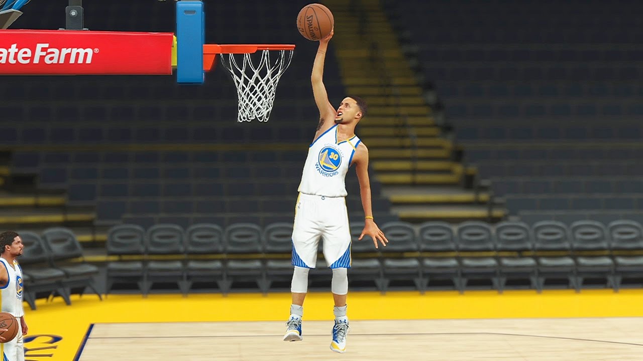 Can Midget Stephen Curry Dunk? NBA 2K17 Midget Stephen Curry Gameplay