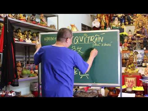 Video cách vẽ chữ bùa sát quỷ trấn - youtube