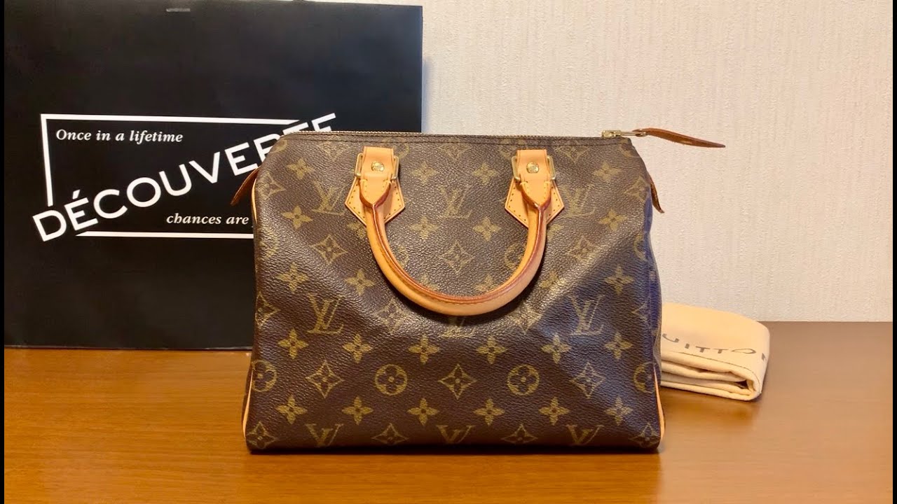 Vintage LOUIS VUITTON Bag Review❤️Classic Speedy 25 