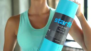 Коврик для йоги и фитнеса STARFIT FM-103 - обзор и распаковка - Видео от Starfit
