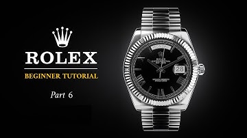 Modeling a Rolex Watch in Blender - Part 6