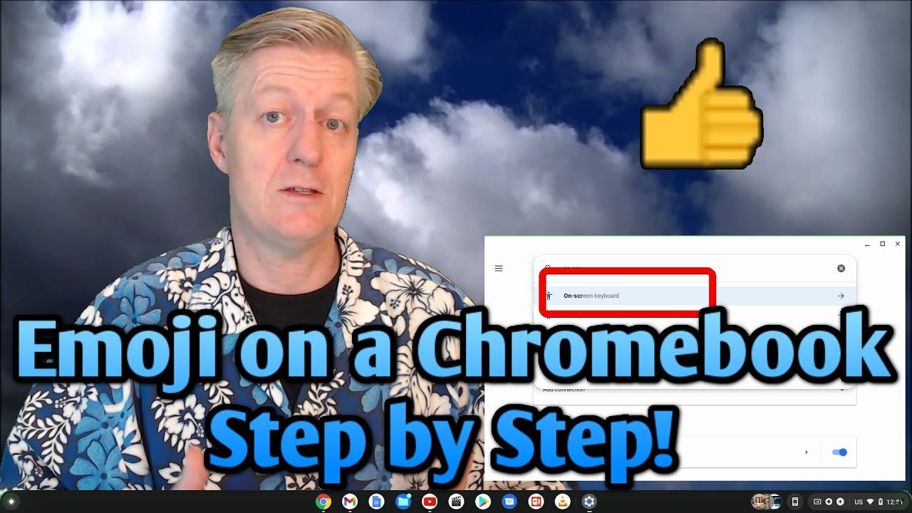 Emoji on a Chromebook! How to find the Emoji characters to insert ...