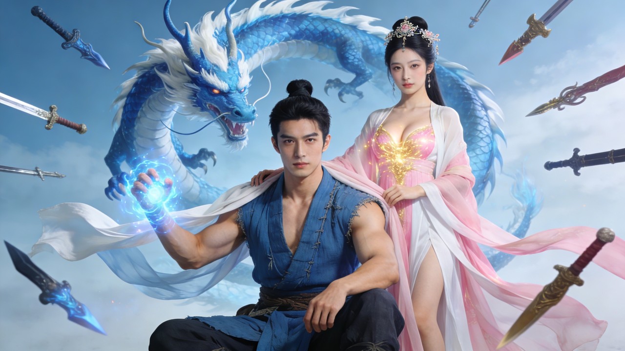 ظهر إله الحرب، الناس يهتفون—المتسول أمامهم هو نفسه!