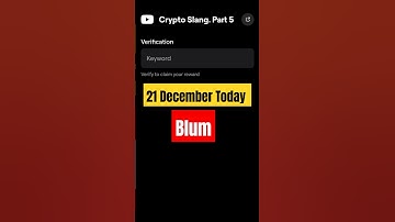 Crypto Slang. Part 5 | Blum code || blum code Crypto Slang. Part 5 #blumcode #crypto #blum