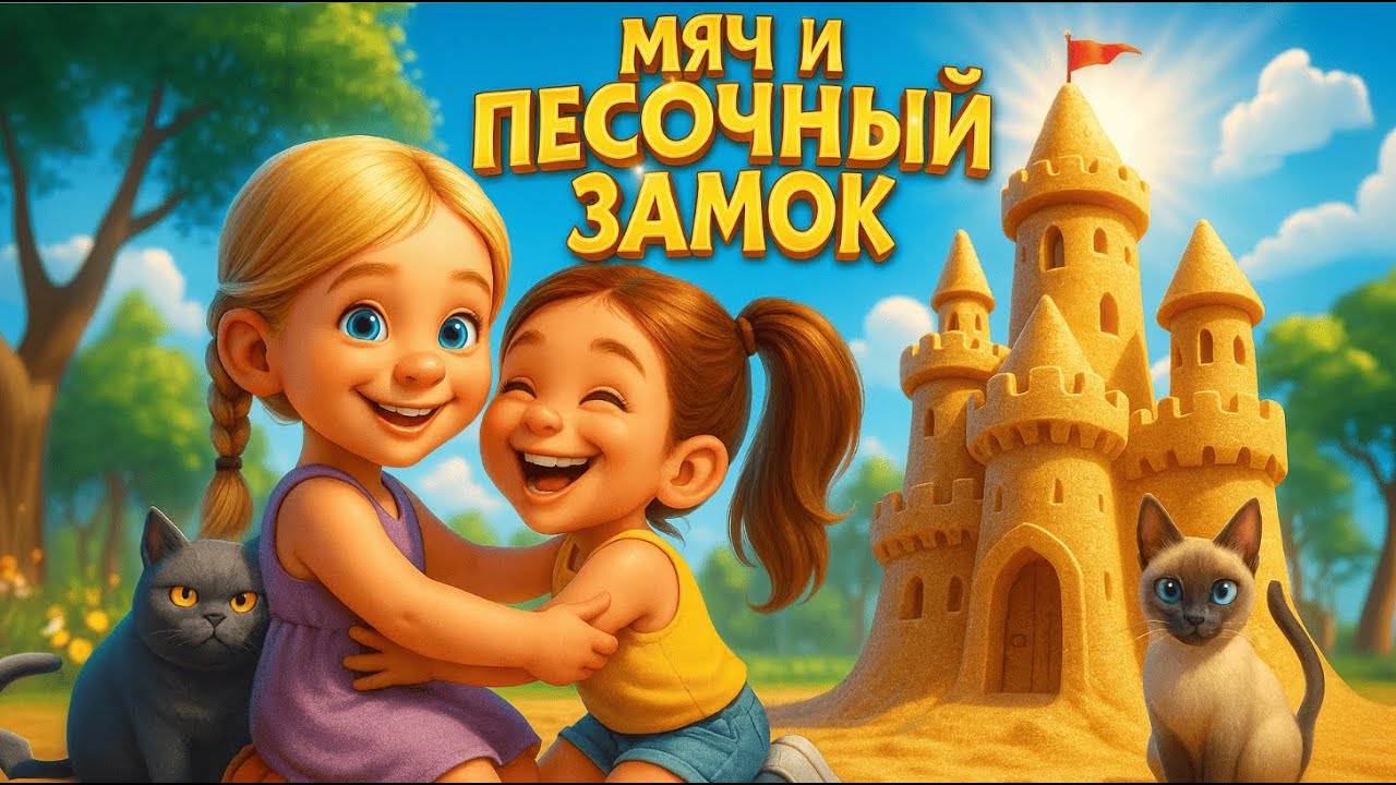 ✨Сказка для детей | "Мяч и Песочный Замок" | Аудиосказка на ночь | Сказка перед сном | Сказкотерапия