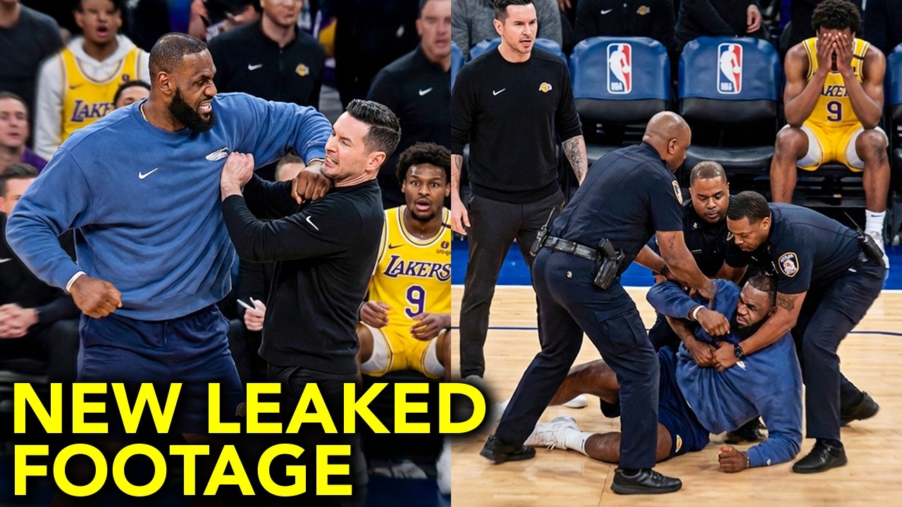 LeBron James LOSES IT On Lakers Coach After Bronny Gets Benched — Security Called!