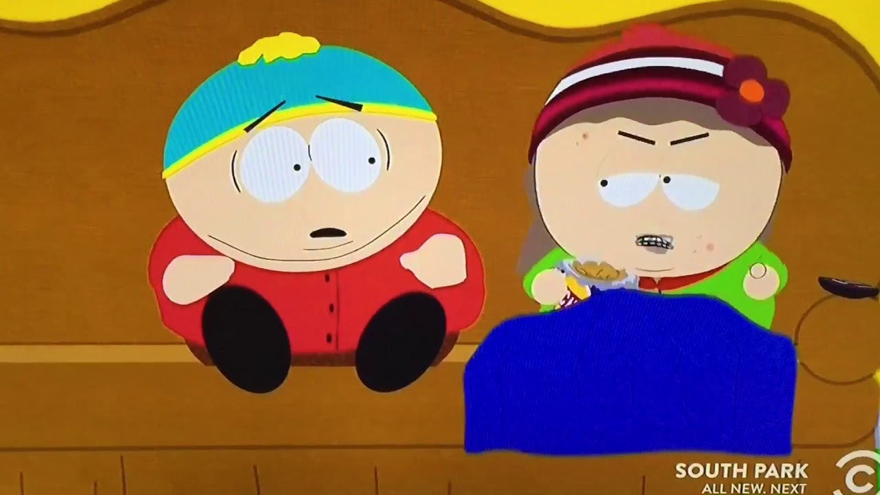 Cartman cuddles with Heidi Turner YouTube