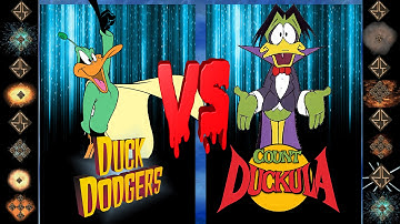 Duck Dodgers (Looney Tunes) vs Count Duckula (Cosgrove Hall) - Ultimate Mugen Fight 2016