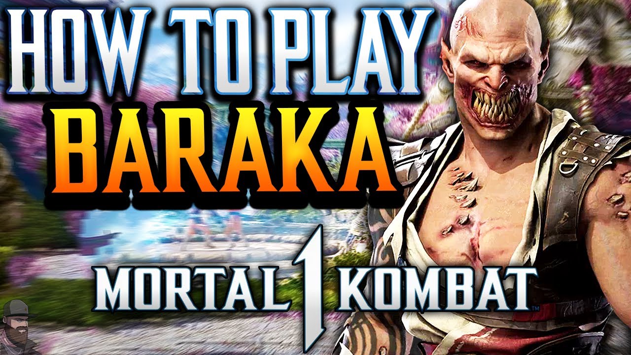 Mk1 Baraka combo 53% Cyrax Kameo #mortalkombat1 #mk1 #mk1combo #mk1bar, baraka  combo mk1