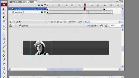 How to Create an Animated Web Banner in Flash and Photoshop -Part 4