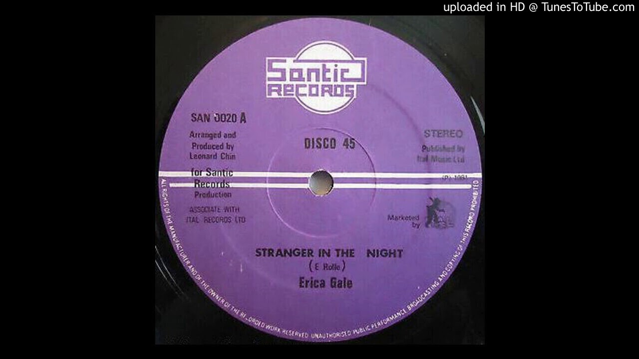 英12” Erica Gale Stranger In The Night SAN0020 Santic Records /00250 Erica Gale ‎– Stranger In The Night - YouTube