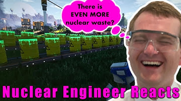 EVEN MORE NUCLEAR WASTE and Drones - Nuclear Engineer Reacts to Let