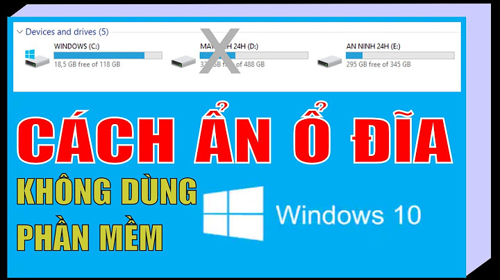 Hướng dẫn gắn nhãn cho các ỗ đĩa windows 10 năm 2024