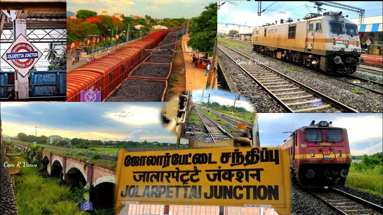 Yelagiri Express Full Journey | Jolarpettai Chennai Central | Early Mrng Train | Nature Love Travel