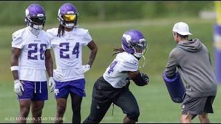 Do the Vikings have any position battles besides QB?
