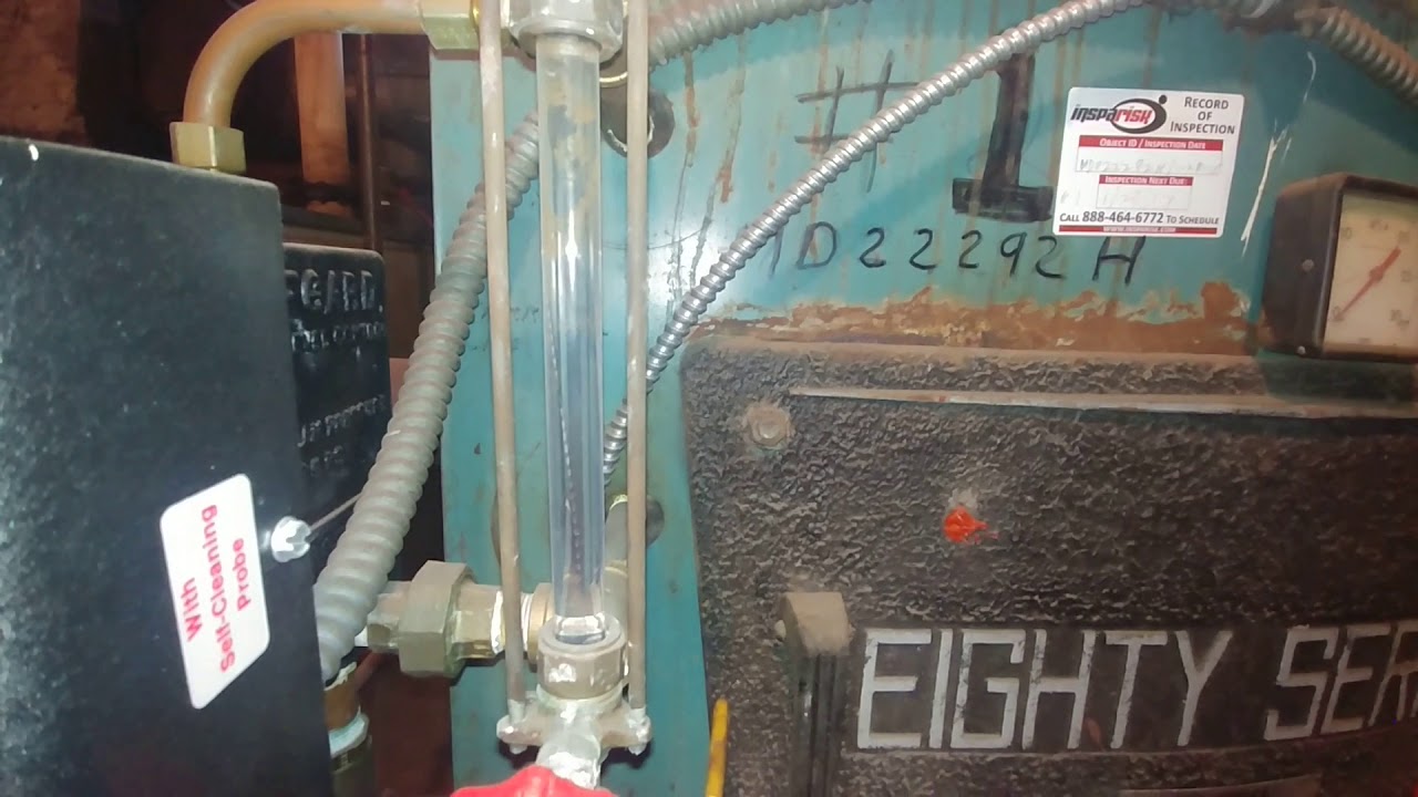 Not Enough Water In Your Steam Boiler!? Or Maybe It'S Flooded? Sightglass Refraction Fun