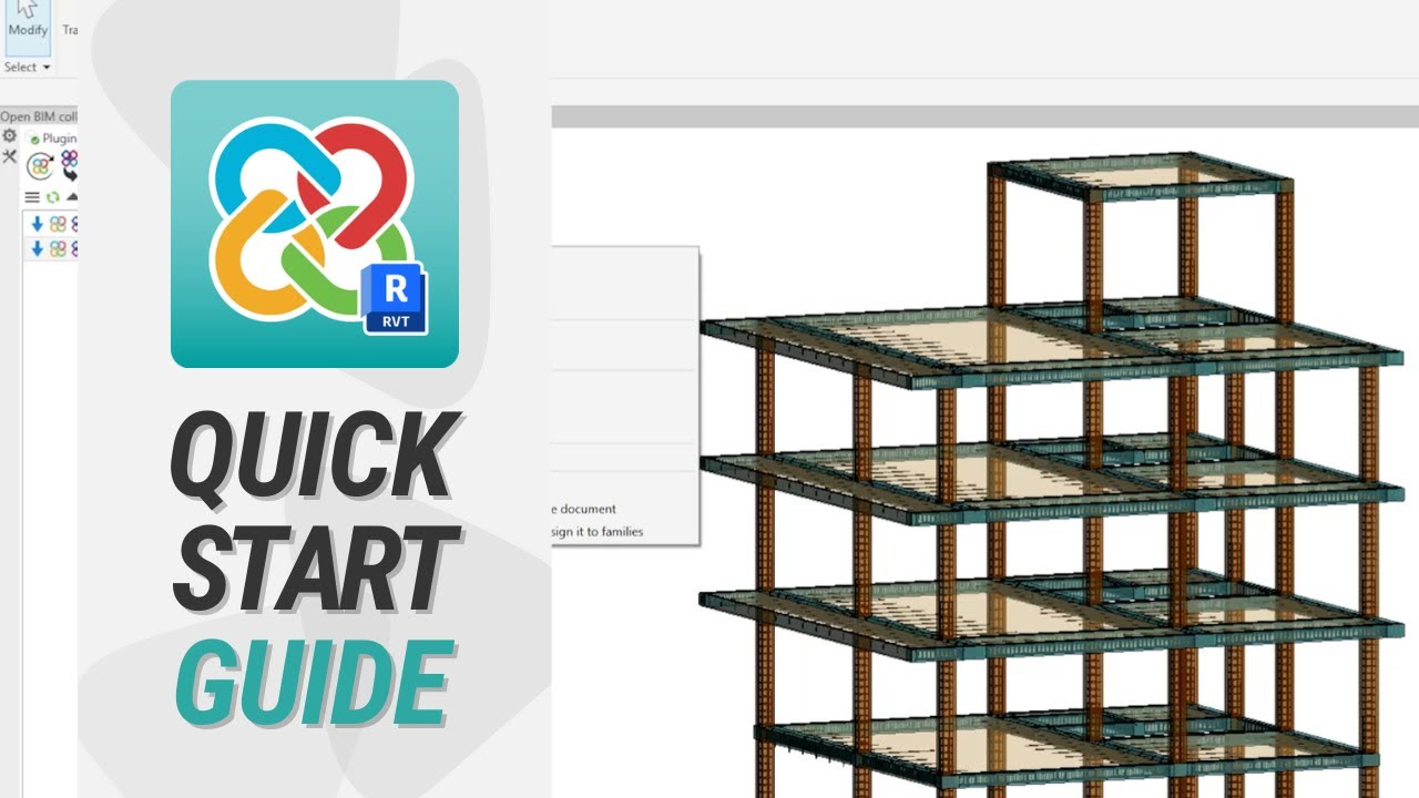 Plugin Open BIM - Revit: panel de información del proyecto Open BIM