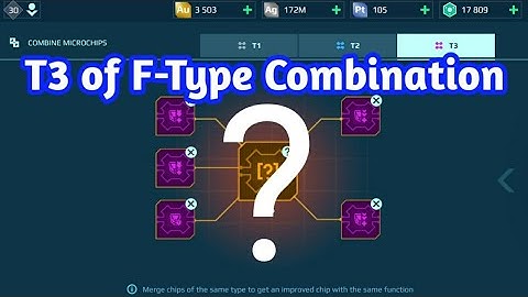 Max Chip T3 F-Type Combination War Robots