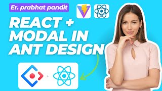 Fetch and Display User Data in Ant Design Modal with React Using useState Hook in React + Vite