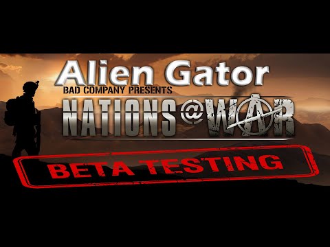 Battlefield 2 Nations at War Beta Testing Alien Gator
