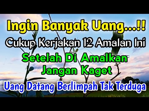 12 Amalan Untuk