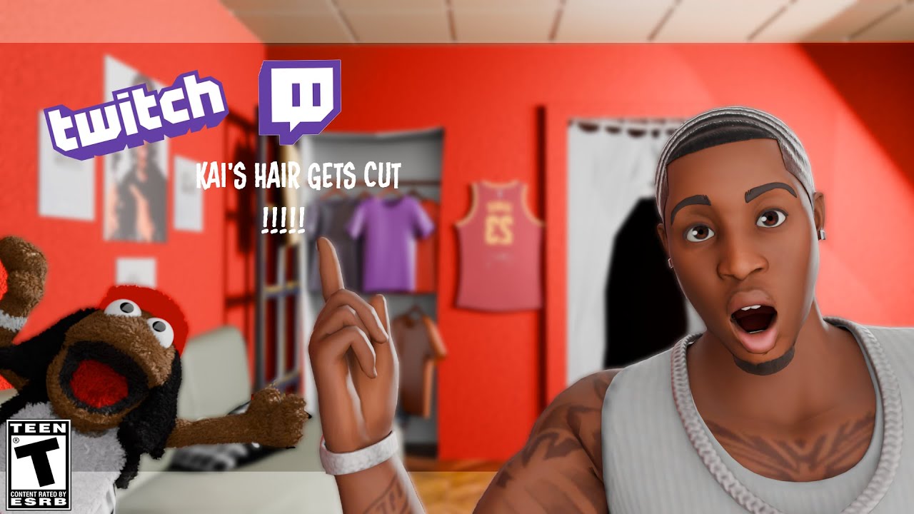 Леброн Джеймс стрижет волосы Кая, но по памяти