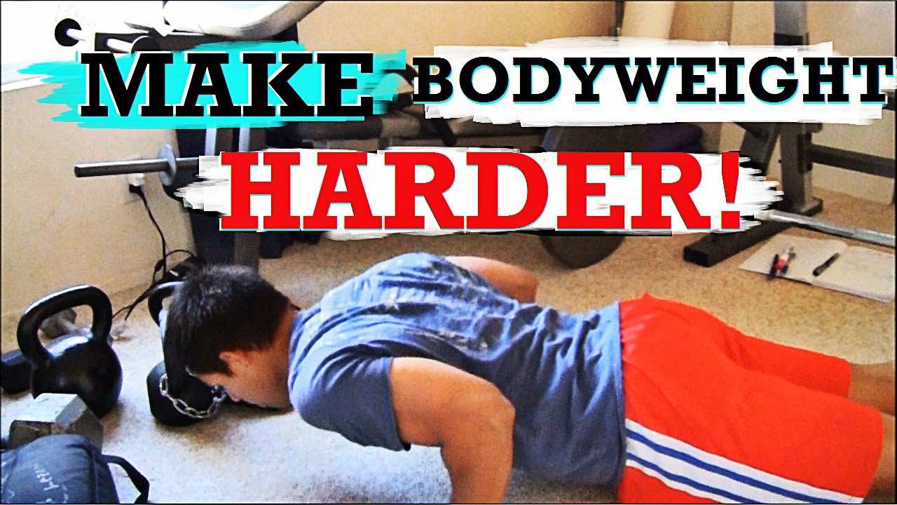 5 Techniques to Make Bodyweight Training A Lot Harder! (Calisthenics