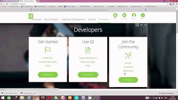 CS Project- Installing QTcreator and Visual Studio