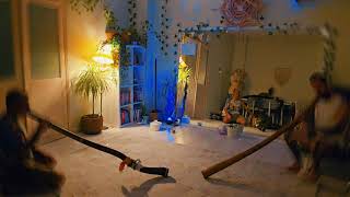 Didgeridoo duet with a yidaki friend 