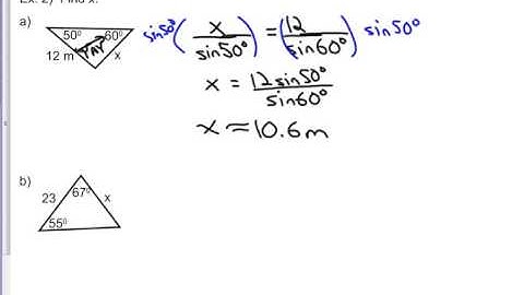 Math 521B Chapter 2 Key Concepts (Trigonometry) Part 2