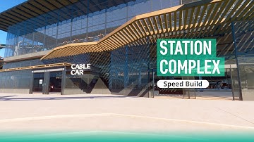 Train Station Complex | Planet Zoo Speed Build