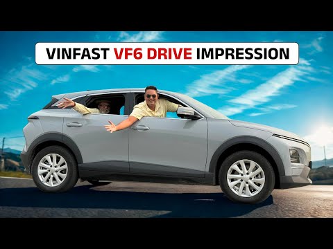 Vinfast VF6 First Drive Impression क य Windsor क Market ख प एग 