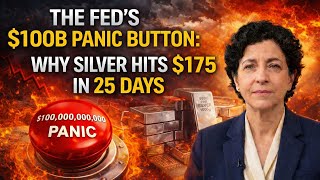 The Fed’s $100B Panic Button: Why Silver Hits $175 in 25 Days