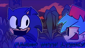 (OLD) Faker WITH LYRICS|Vs Sonic.EXE LYRICAL COVER