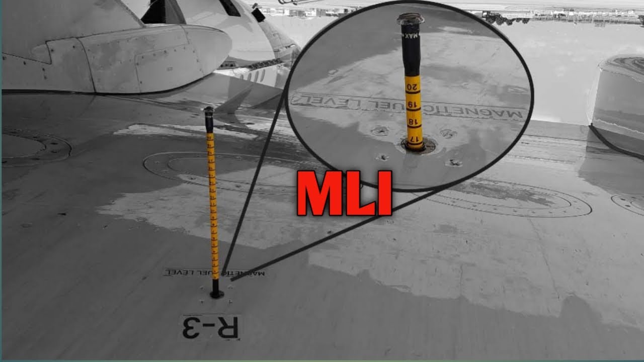 A320 MLI (magnetic Level Indicator) Demo - YouTube