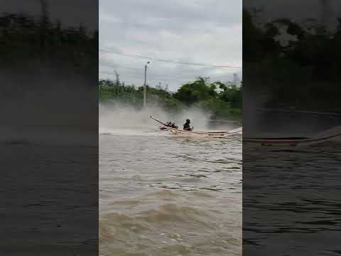 Longtail boat racing 1550 #speedboat #เรือหางยาว #classicboat #เรือซิ่ง #racing