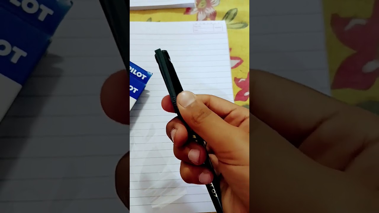 Unboxing pilot v7 cartridge system