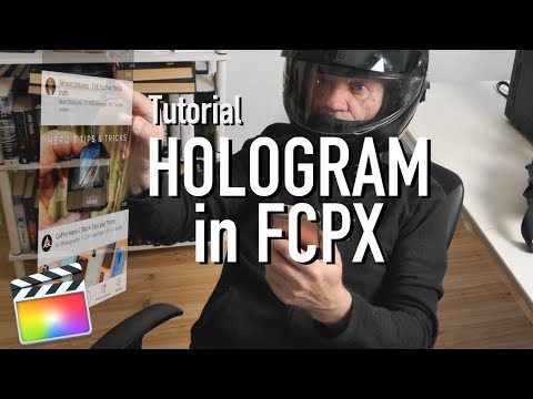 Hologram Effect in Final Cut Pro X - Tutorial