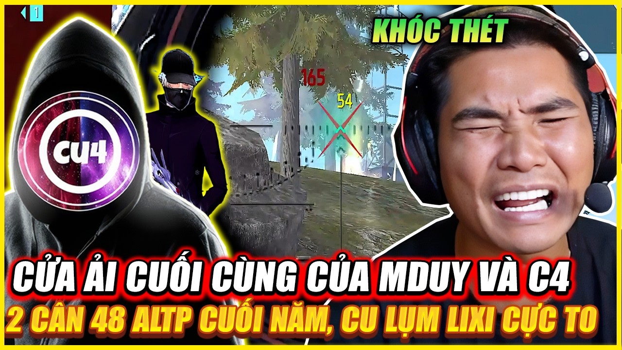 CỬA ẢI CUỐI CÙNG CỦA C4 VS THẦN ĐỒNG MDUY 2 CÂN 48 ALTP CUỐI NĂM  , C4 LỤM LIXI  TO , KHÓC THẬT SỰ